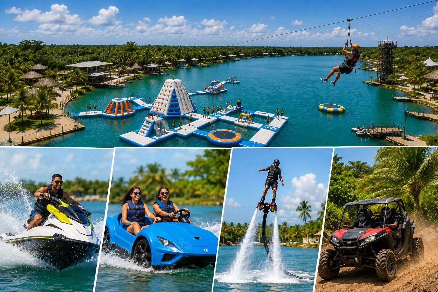 hoteles con parque acuatico