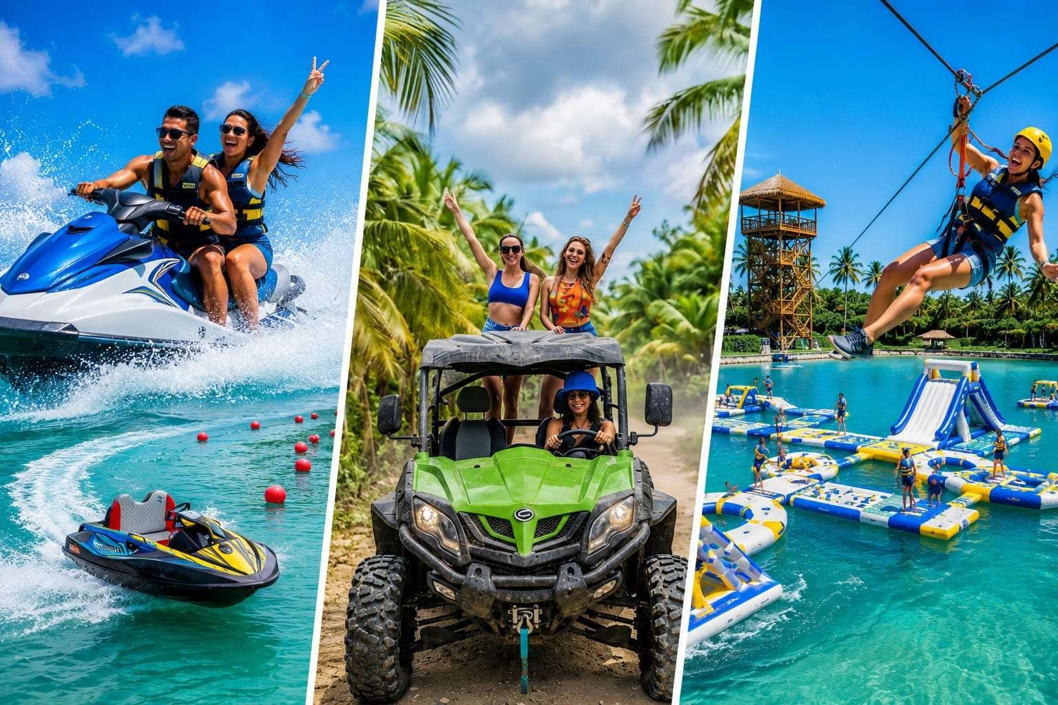 Qué paquete elegir en Caribbean Lake Park