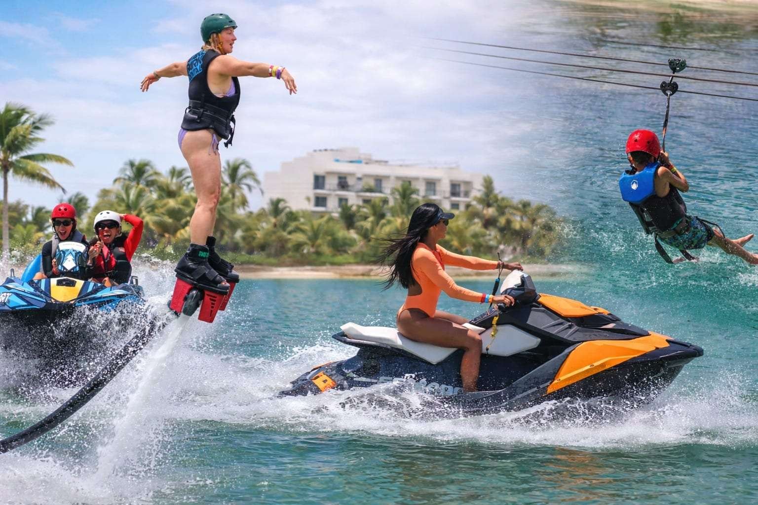 Actividades acuáticas en Punta Cana